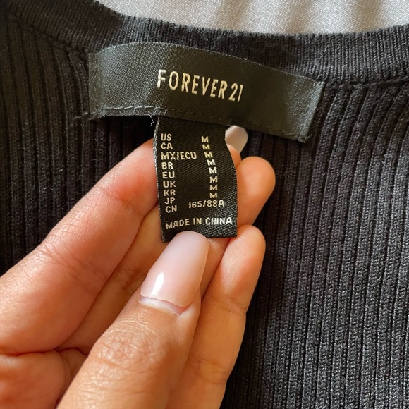 F21 surplice top - Picture 3 of 3